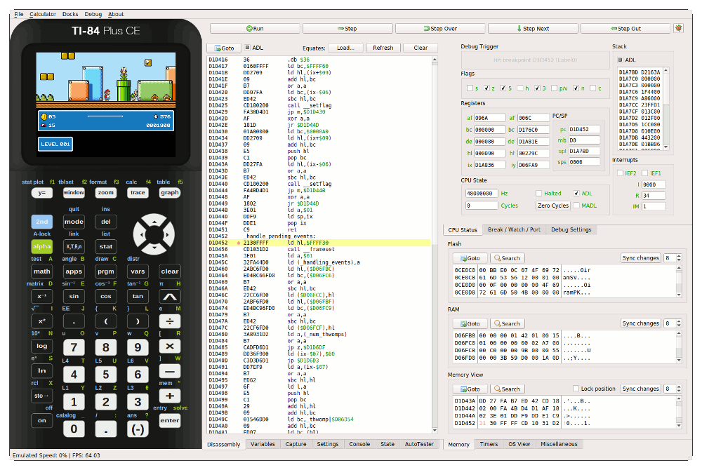 graphing calculator ti 84 emulator